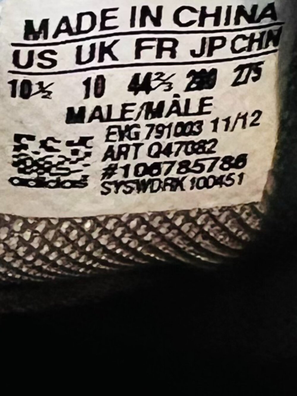 Adidas Tour 360 White Golf Shoes Size 10.5 - Picture 14 of 16